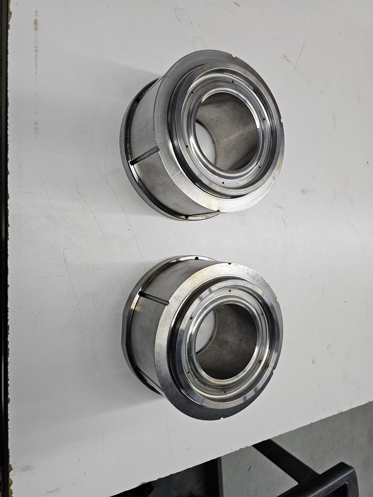 Close view of a punch holder
